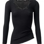 CALIDA_RichesseLace_TshirtManchesLongues_Noir15990